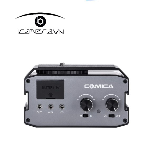 Bộ trộn mixer âm thanh và micro Comica CVM-AX3