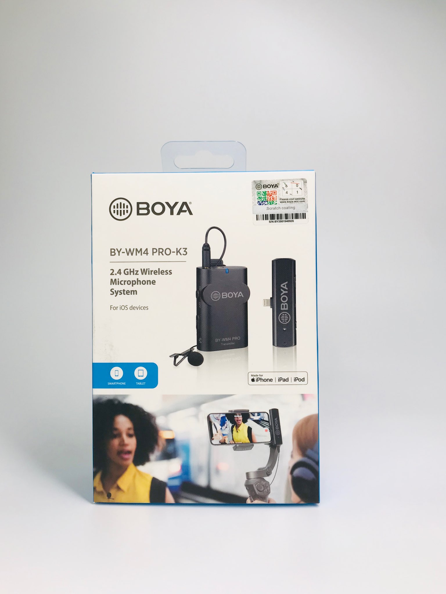 Micro thu âm không dây Boya BY-WM4 Pro K3