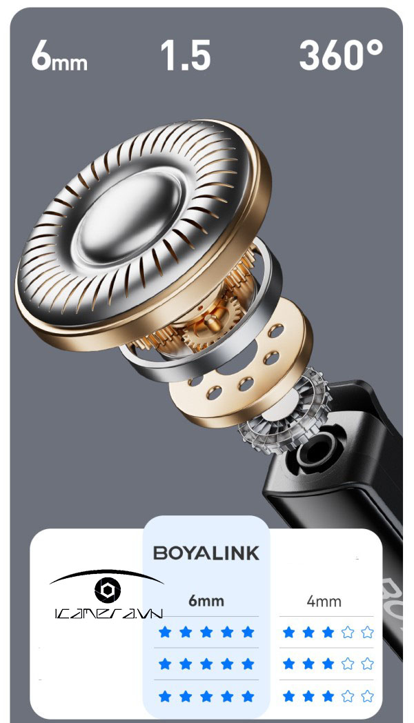 Micro không dây Boya Link Upgrade bản nâng cấp