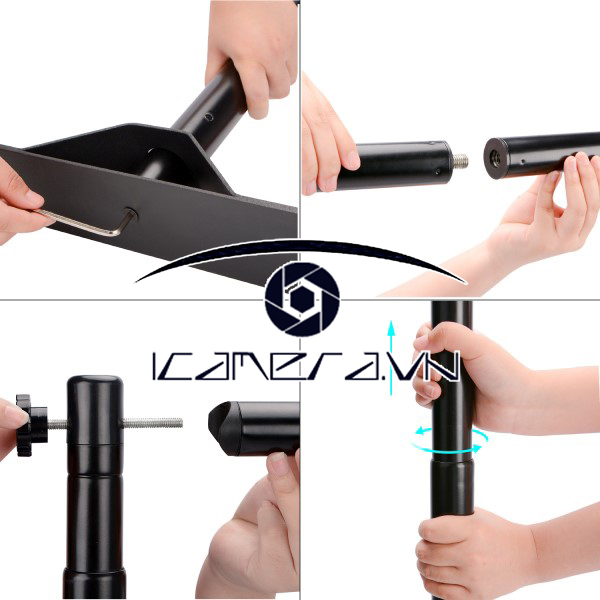 Khung treo phông treo quảng cáo 3.0m x 2.4m