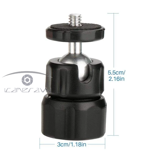 Ball head mini 1/4 inch gắn tripod U-20 Ulanzi