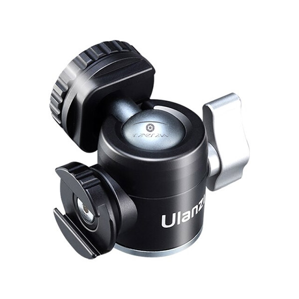 Ball head mini Ulanzi U60 kèm cold shoe - phụ kiện đèn flash