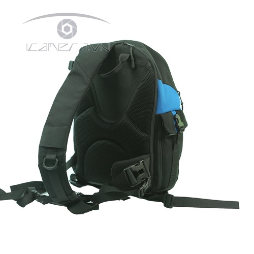 Balo máy ảnh Power Era màu xanh dương một quai đeo 7081