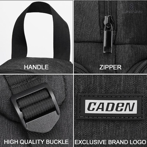 Balo đeo chéo Caden D15 cho máy ảnh, máy quay, ống kính