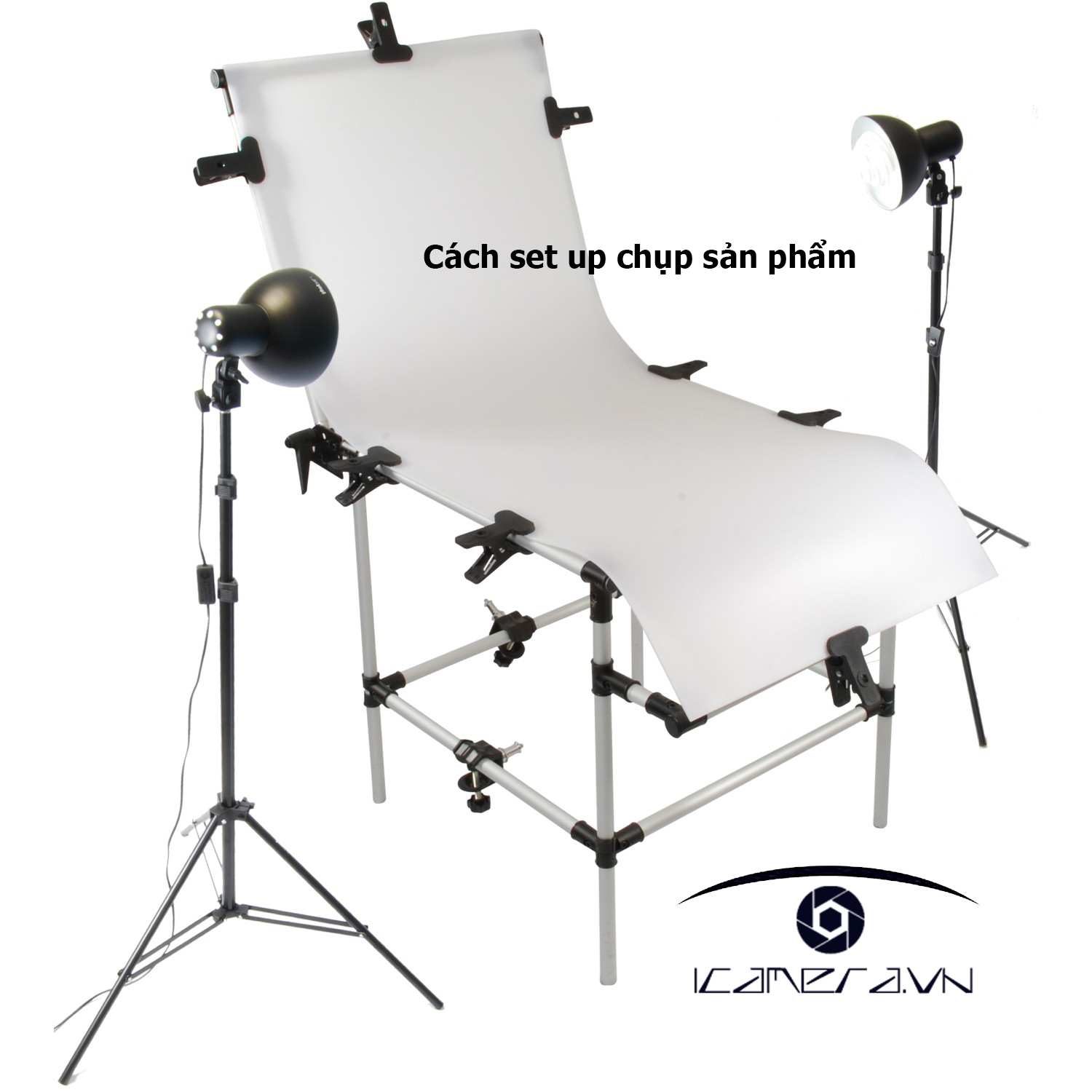 Bàn chụp sản phẩm chuyên nghiệp 60x130cm