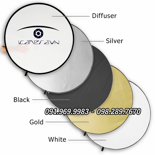 Hắt sáng 5 trong 1 loại tròn cỡ 80cm giá rẻ