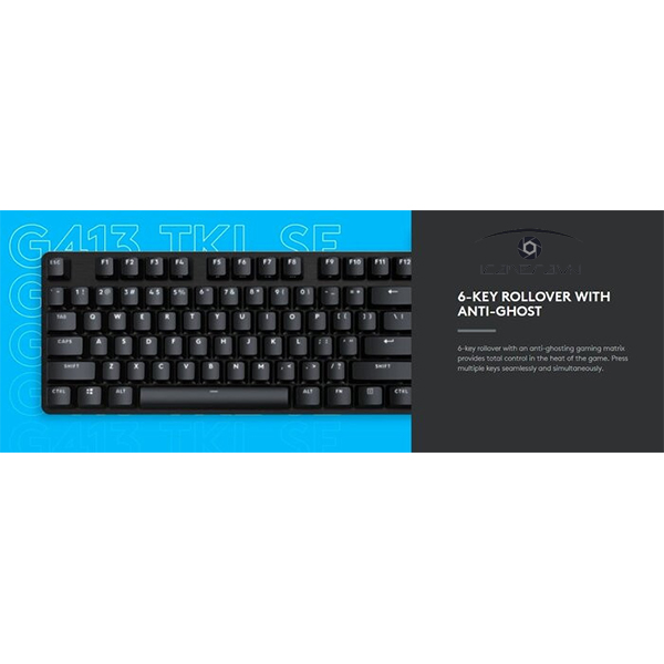 Bàn phím Logitech Gaming G413 SE