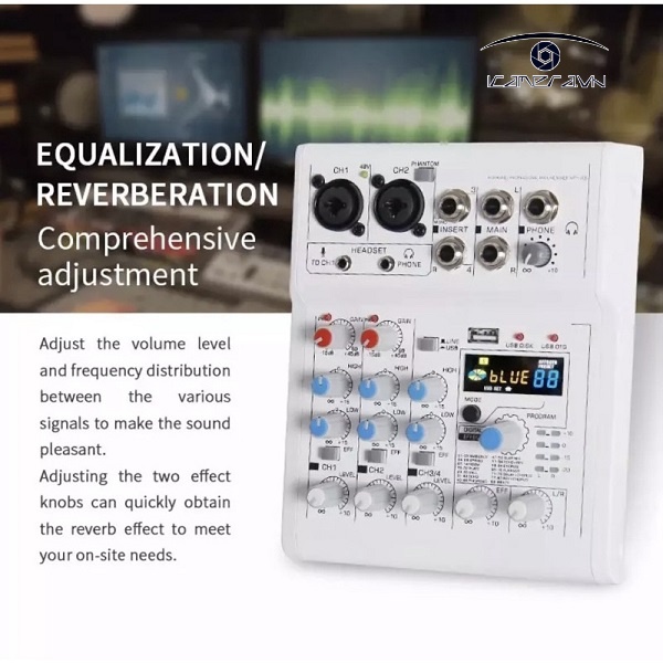 MIXER E4 MIXER Karaoke Thu Âm Chuyên Nghiệp