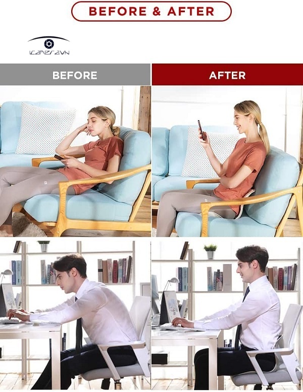 Ghế công thái học - Ghế chỉnh dáng ngồi đúng Roichen