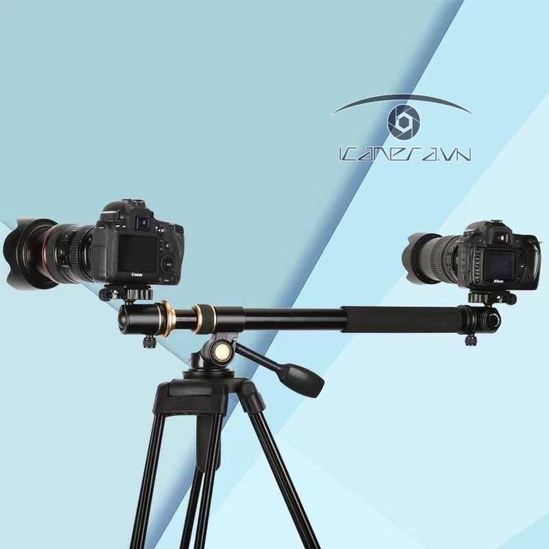 Thanh ngang hỗ trợ quay chụp topshot Beike Q-77
