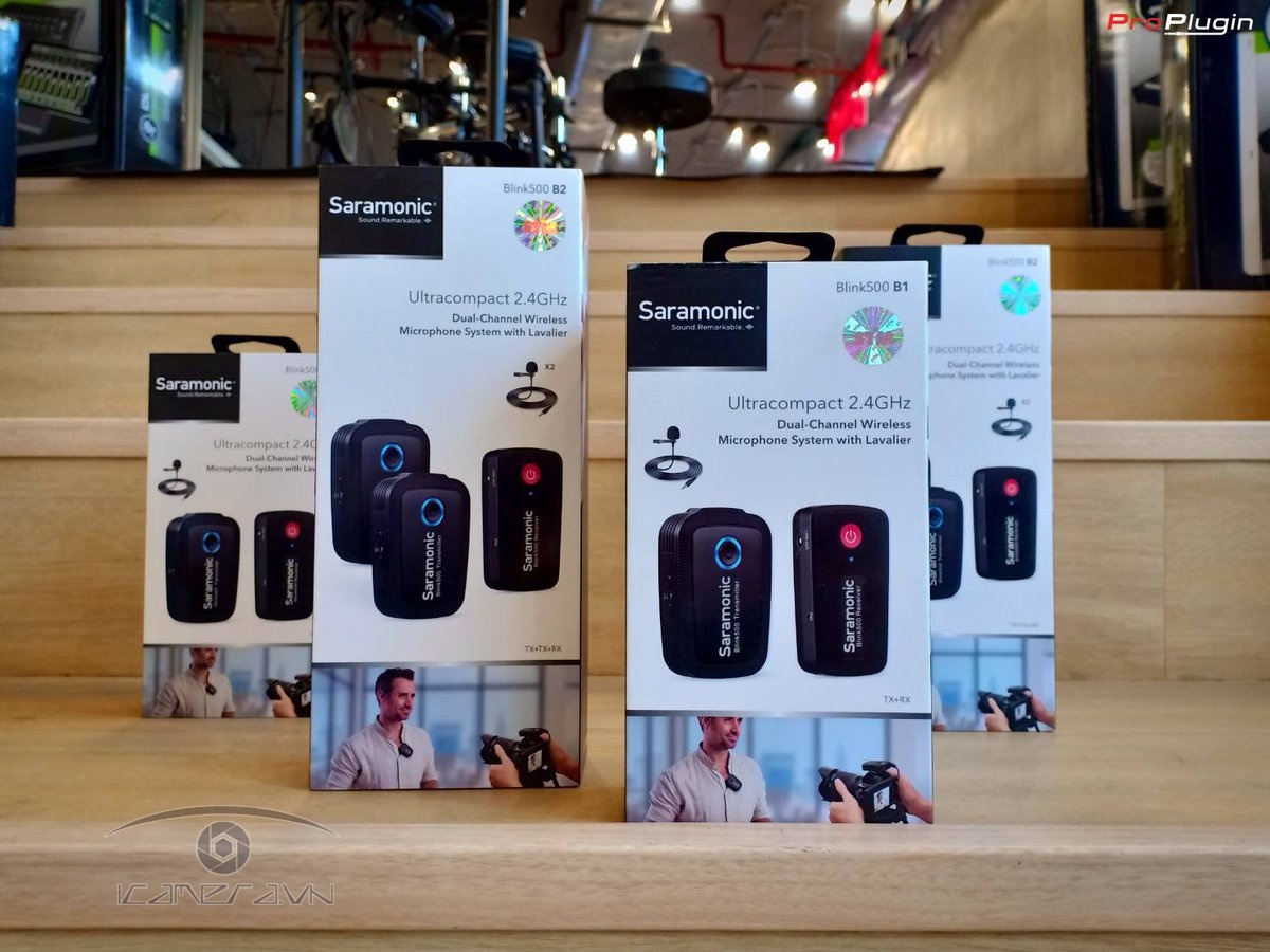 Mic thu âm không dây Saramonic Blink 500 B1