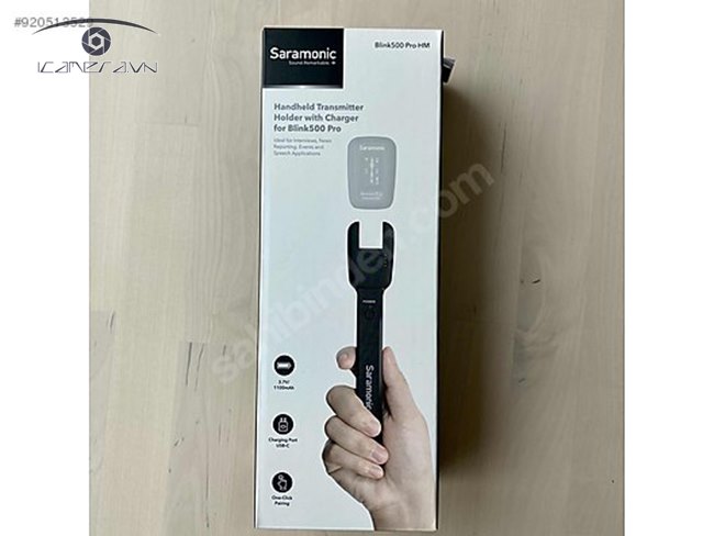 Tay Cầm Tích Hợp Pin Saramonic Blink 500 Pro HM
