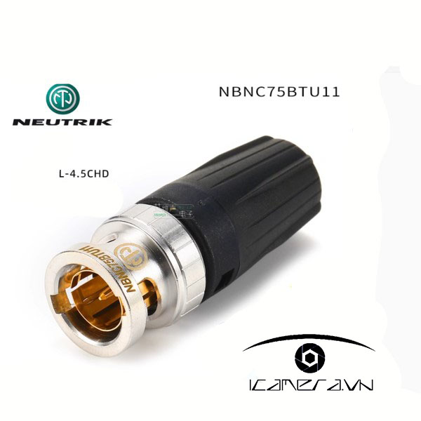 Giắc BNC Neutrik dùng cho dây SDI chuẩn L-4.5CHD