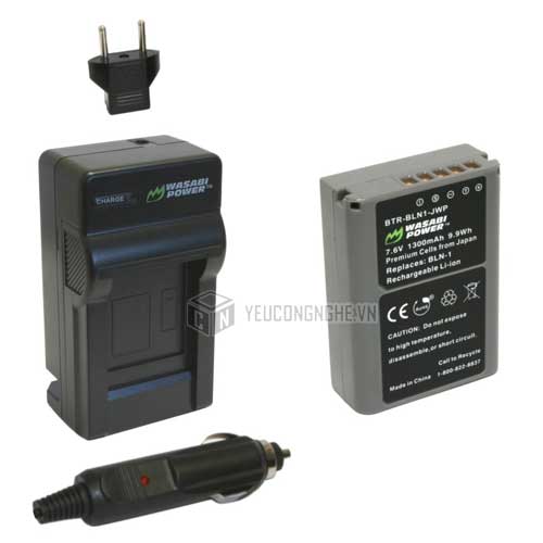 Bộ 1 pin và 1 sạc cho máy ảnh Olympus BNL-1 Wasabi