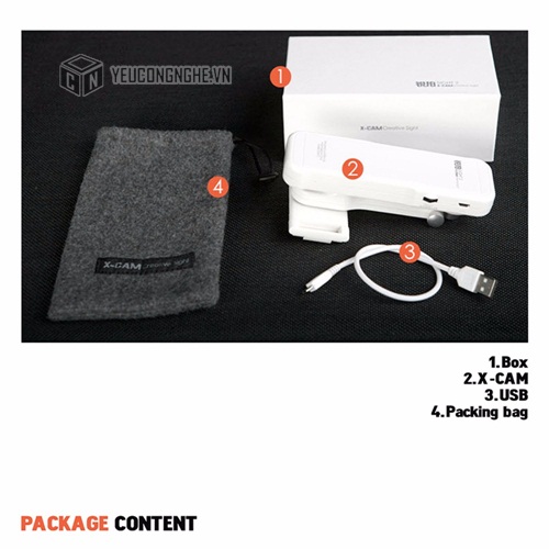 Bộ chống rung cho smartphone giá rẻ Gimbal Xcam Creative Sight 2