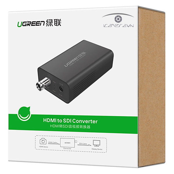 Bộ chuyển đổi tín hiệu HDMI to SDI cho camera Ugreen 40966