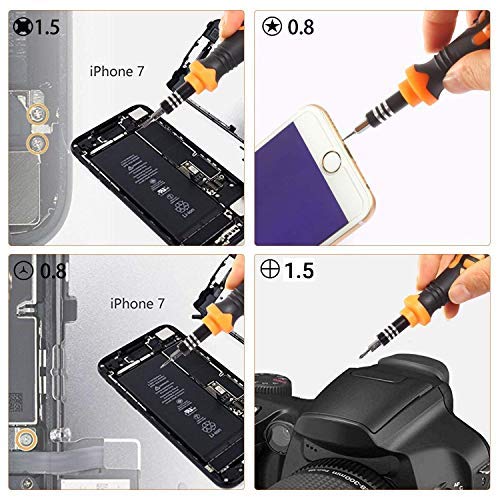 Bộ tua vít cầm tay sửa điện thoại, máy tính, thiết bị điện tử 33 trong 1 JAKEMY JM-8160