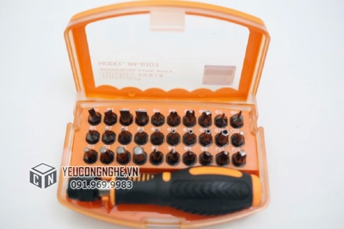 Bộ vít vặn đa năng dụng cụ sửa chữa điện tử 31 trong 1 JM-6103