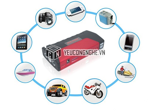 Bộ khởi động, sạc điện, thoát hiểm đa năng xe hơi Automobile multifunction jump starter High Power TM15