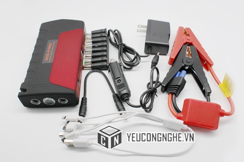 Bộ khởi động, sạc điện, thoát hiểm đa năng xe hơi Automobile multifunction jump starter High Power TM15