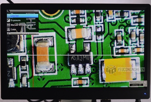 Bộ kính hiển vi cỡ lớn microscope led light màn hình LCD/led/TV monitor 12 inch