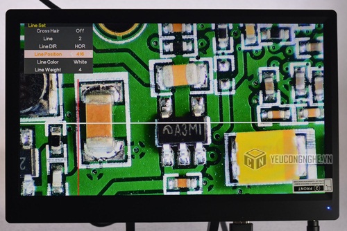 Bộ kính hiển vi cỡ lớn microscope led light màn hình LCD/led/TV monitor 12 inch