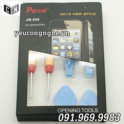Dụng cụ mở iPhone tiện dụng 6 trong 1