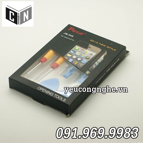 Dụng cụ mở iPhone tiện dụng 6 trong 1