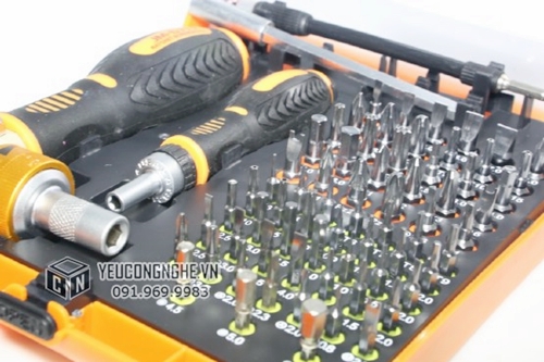 Bộ tuốc nơ vít dụng cụ đa năng vặn xoay trục góc 73 trong 1 JM-6113