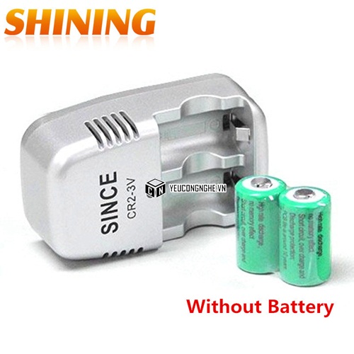 Bộ pin sạc CR-2 cho máy ảnh lấy ngay Fujifilm Instax Mini 25- Mini 70 - Neo 90