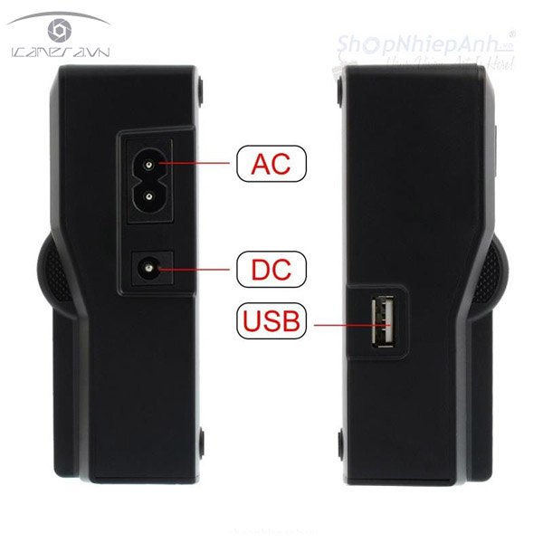 Sạc pin đôi có LCD cho Sony F970 F770 F550