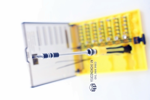 Bộ tua vít cầm tay sửa máy tính, đồ điện tử 45 trong 1 JK-6089