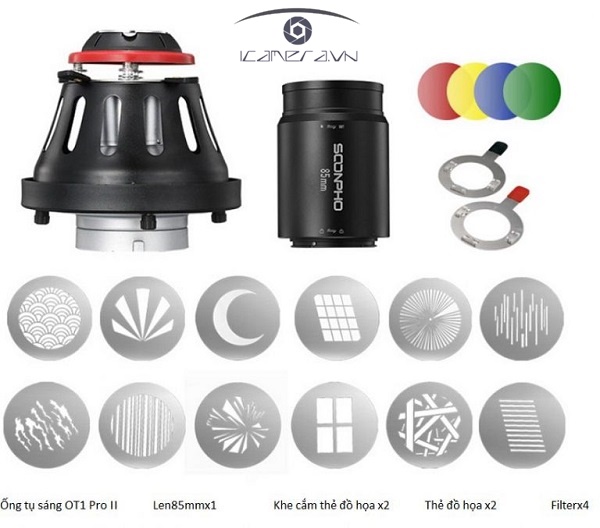 Bộ tao hiệu ứng nghệ thuật OT1 Pro II (85mm)