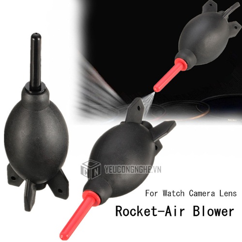 Bóng hơi thổi bụi hình tên lửa rocket air dust blower
