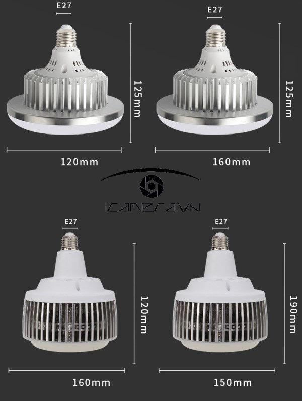 Bóng đèn led quay phim chụp ảnh 200W có điều khiển từ xa