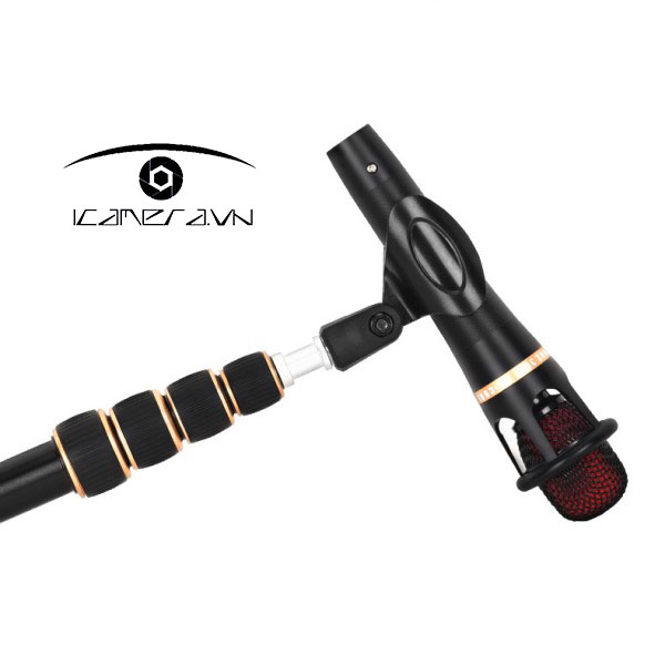 Boom Micro QZSD dài 3.08m hỗ trợ tay cầm treo micro