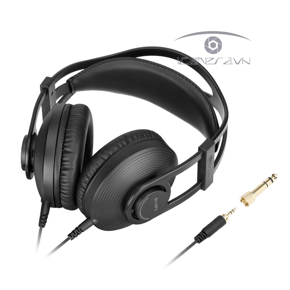 Boya BY-HP2/DF - Tai nghe giám sát chuyên nghiệp dành cho điện thoại/ Laptop/ Máy ảnh.