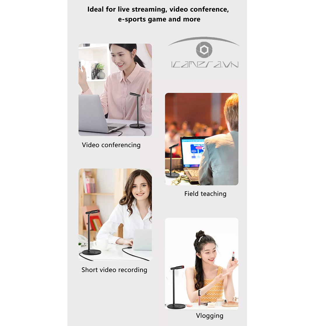 BOYA BY-CM1 - Micro Cardioid cổng USB cho máy tính