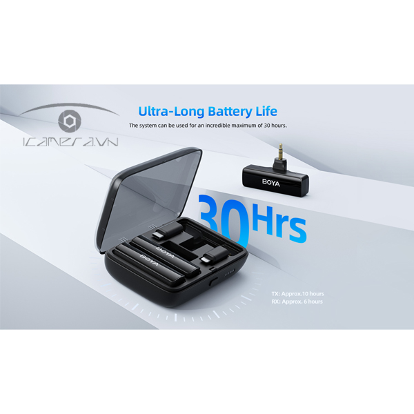 Boya Link - Micro thu âm không dây 3 trong 1