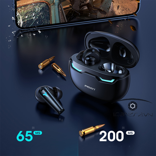 Tai nghe không dây True Wireless PISEN Buds Bot Gaming – (LV09JL )