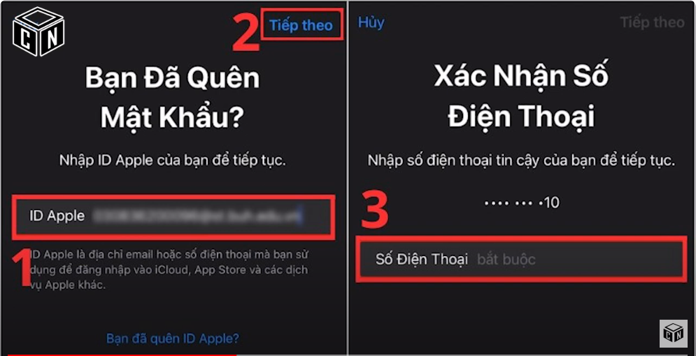 Cách lấy lại mật khẩu iCloud khi quên một cách dễ dàng