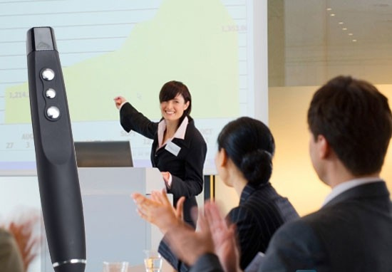 Bút trình chiếu, bút thuyết trình chỉ laser lật trang powerpoint