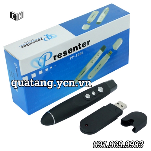 Bút trình chiếu, bút thuyết trình chỉ laser lật trang powerpoint