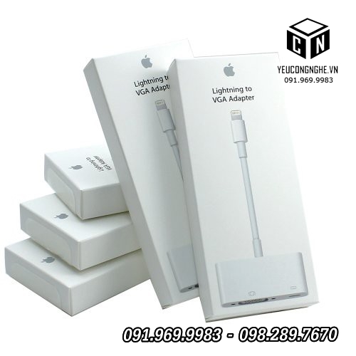 Các loại Jack, dây, thiết bị chuyển đổi, nối dài iPhone iPad