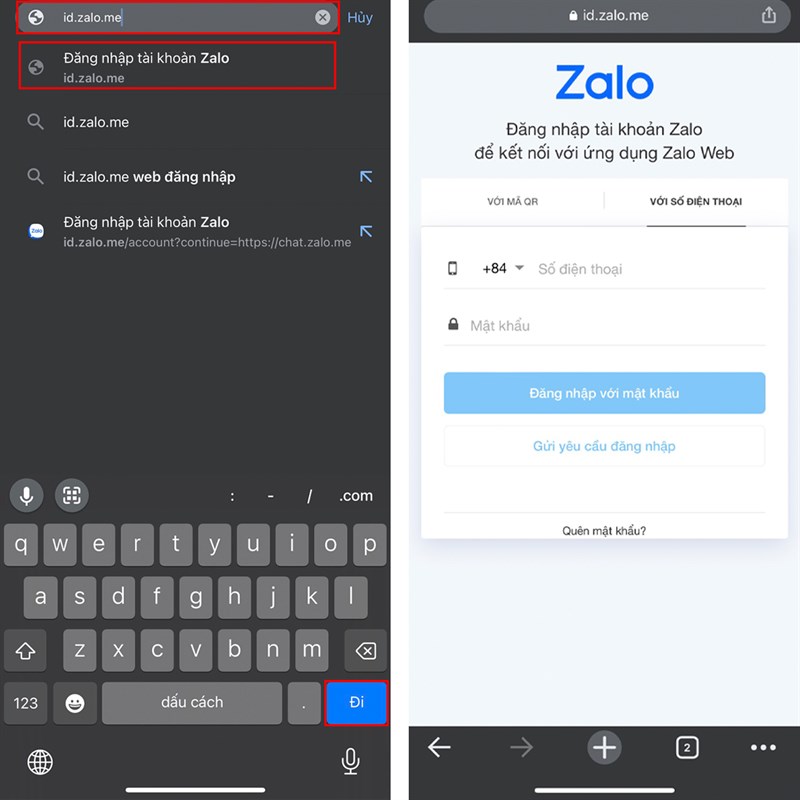 Cách đăng nhập 2 zalo trên cùng 1 thiết bị điện thoại
