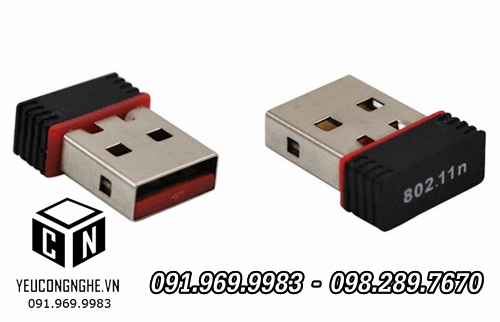 USB wifi thu sóng mạng không dây cho máy tính bàn, PC