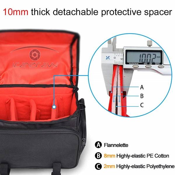 Túi máy ảnh đeo chéo Caden D13