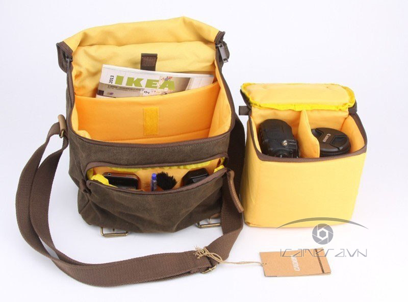 Túi máy ảnh đeo chéo chuyên dụng Caden N4 camera bag