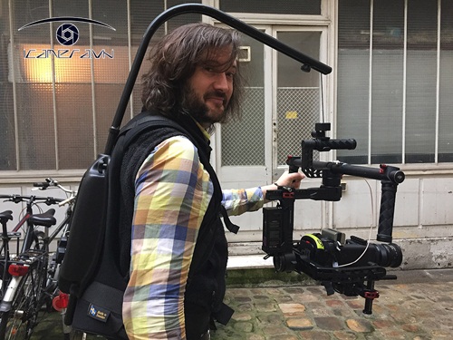 Cần trợ lực áo giáp cần câu cho Camcorder Gimbal EasyRig