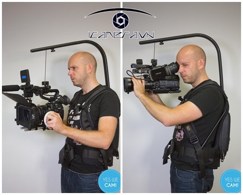 Cần trợ lực áo giáp cần câu cho Camcorder Gimbal EasyRig